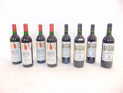 BORDEAUX Red, eight bottles:

- (MEDOC), Château Ramafort 1995 (Karl Heeremans),...