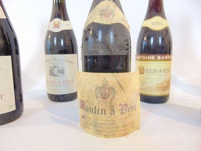 BEAUJOLAIS (MOULIN-À-VENT) Red, seven bottles:

- André Chalandon 1996, one bottle....