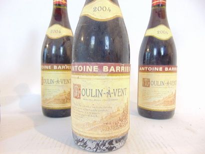 BEAUJOLAIS (MOULIN-À-VENT) Red, seven bottles:

- André Chalandon 1996, one bottle....