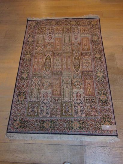 null Small Indian mihrab seedling carpet, 190x119 cm approx.