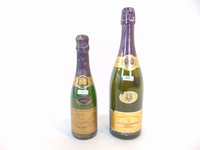CHAMPAGNE Blanc effervescent, Veuve Clicquot-Ponsardin 1973 (brut), 150e anniversaire...