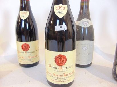 BOURGOGNE Red, nine bottles:

- (ALOXE-CORTON), Les Vins de Tradition 1996, four...