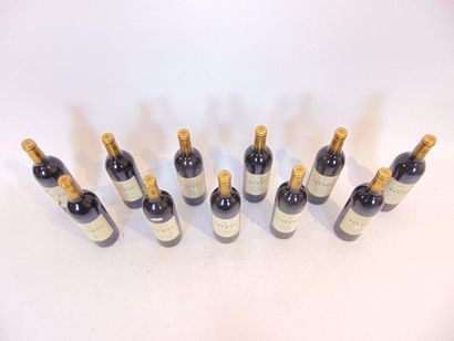 BORDEAUX (SAINT-JULIEN) Rouge, Château Talbot, 4e grand cru classé 1995, onze bo...