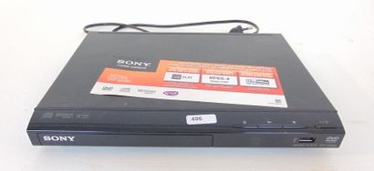 null SONY, lecteur de DVD [état d'usage, sans télécommande].