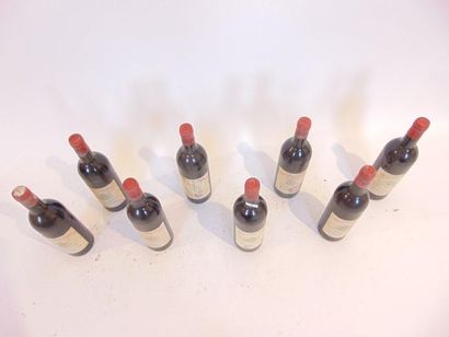 BORDEAUX (SAINT-JULIEN) Rouge, Château Saint-Pierre, 4e grand cru classé 1978, huit...