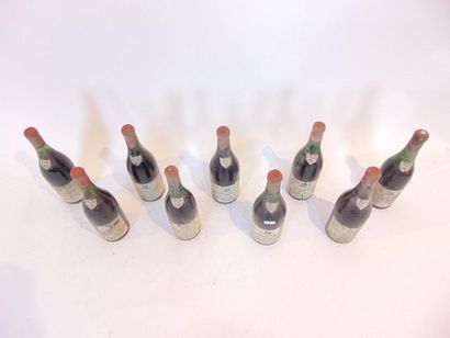 BOURGOGNE (SAVIGNY-DOMINODE) Red, Chanson Père & Fils 1969, nine bottles [labels...