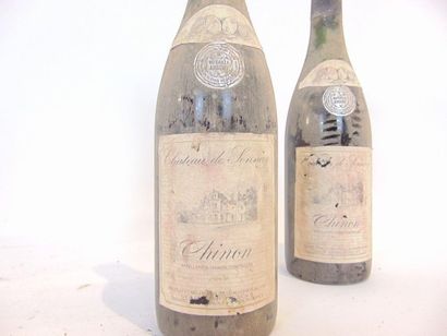 RHÔNE Rouge et blanc, six bouteilles :
- (CONDRIEU), blanc, Georges Verney 1982,...
