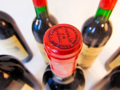 BORDEAUX (MOULIS) Red, Château Dutruch-Grand Poujeaux 1985, seven bottles [label...