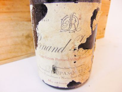 BOURGOGNE (PERNAND-VERGLESSES) Rouge, Domaine Dupasquier & Fils s.m., huit bouteilles...