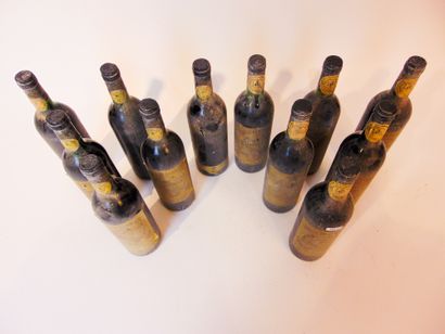 BORDEAUX (FRONSAC) Red, Château de La Rivière 1985 (six) and 1989 (six), twelve bottles...