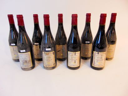 VAL-DE-LOIRE (CHINON) Red, Domaine des Rouet 2002, nine bottles [label alteratio...