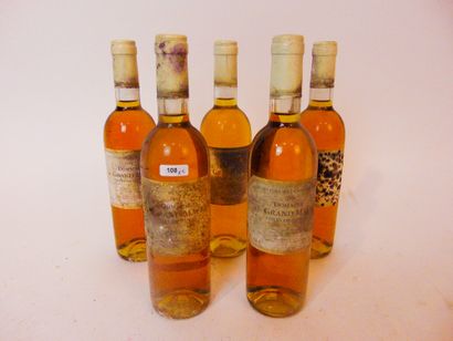 LOT-ET-GARONNE (CÔTES-DE-DURAS) Blanc, Domaine du Grand Mayne 1998, cinq bouteilles...