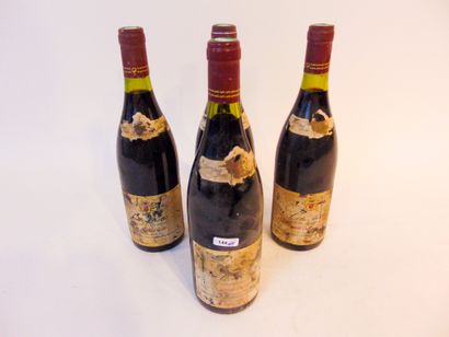 VALLÉE-DU-RHÔNE (CÔTE-RÔTIE) Rouge, Laurent-Charles Brotte s.m., quatre bouteilles...