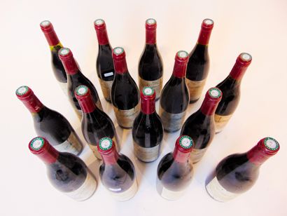 BOURGOGNE (GEVREY-CHAMBERTIN) Rouge, Domaine Henri Magnien 1996, seize bouteilles...