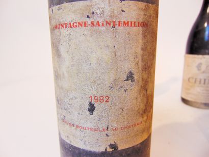 null Vins divers, rouge, six bouteilles :

- VAL-DE-LOIRE (SAUMUR-CHAMPIGNY), rouge,...