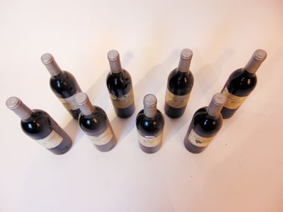 BORDEAUX (MARGAUX) Rouge, Château Pontet-Chappaz 1989, huit bouteilles [altérations...