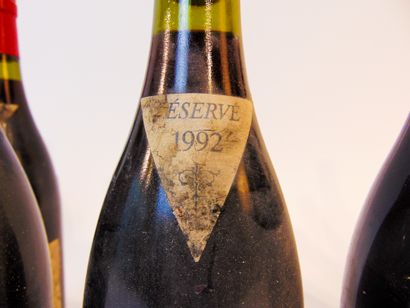 VALLÉE-DU-RHÔNE Red, nine bottles:

- Château de Fonsalette / Château Rayas 1991...