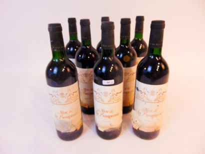 BORDEAUX (GRAVES) Red, Mise de la Baronnie 1998, eight bottles [alterations to some...