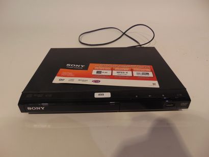 SONY DVD player [used condition, without remote control].