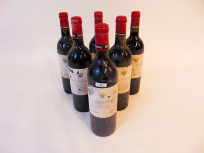 BORDEAUX (GRAVES) Château Perrouquet (Grafé-Lecocq) 1998, six bottles [label alt...