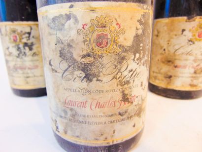 VALLÉE-DU-RHÔNE (CÔTE-RÔTIE) Red, Laurent-Charles Brotte s.m., four bottles [label...