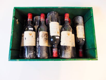 BORDEAUX (CÔTES-DE-CASTILLON) Rouge, Château Bellevue-La Ferrière 1997, dix bouteilles...