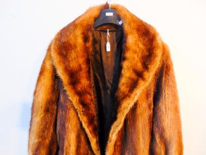 null Mink coat [used condition].