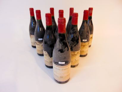 VALLÉE-DU-RHÔNE (CÔTES-DU-RHÔNE) Rouge, Domaine d'Andézon 1997, dix bouteilles [altérations...