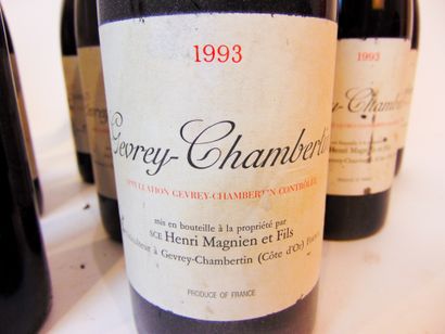 BOURGOGNE (GEVREY-CHAMBERTIN) Red, 1993, fifteen bottles [label alterations and minor...