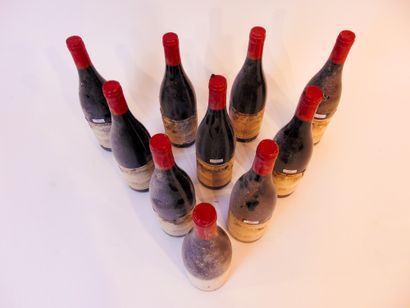 VALLÉE-DU-RHÔNE (CÔTES-DU-RHÔNE) Red, Domaine d'Andézon 1997, ten bottles [label...
