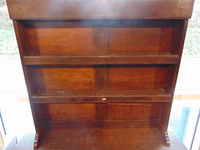 null Rustic dresser opening with two drawers in the belt, 20th century, patinated...