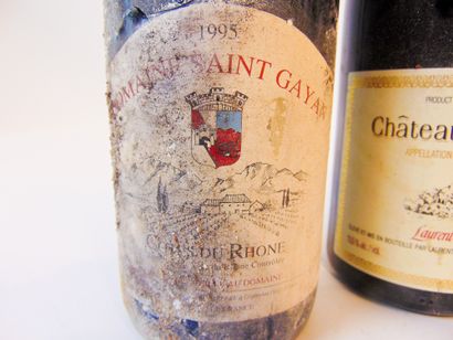 VALLÉE-DU-RHÔNE Red, eleven bottles:

- (CHÂTEAUNEUF-DU-PAPE), Laurent-Charles Brotte...