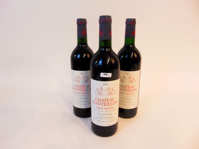 BORDEAUX (HAUT-MÉDOC) Red, Château Hanteillan, cru bourgeois 1997, three bottles...