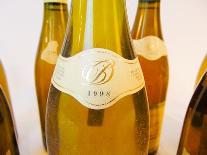 BOURGOGNE Blanc, onze bouteilles :

- (MEURSAULT), A. Buisson-Battant & Fils 1997,...