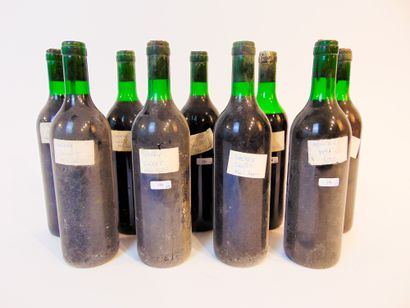 null Lot de spiritueux artisanaux 2002, neuf bouteilles (xérès et muscat) [bas-g...