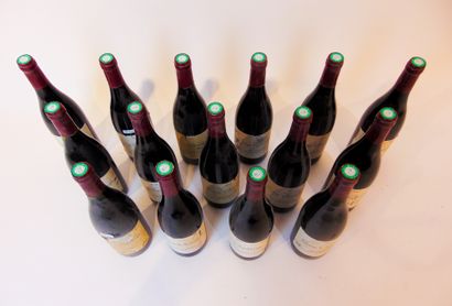 BOURGOGNE (GEVREY-CHAMBERTIN) Rouge, 1993, quinze bouteilles [altérations aux étiquettes...