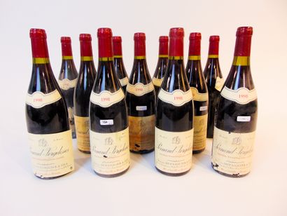 BOURGOGNE (PERNAND-VERGELESSES) Red, Domaine Dupasquier & Fils 1998, eleven bottles...