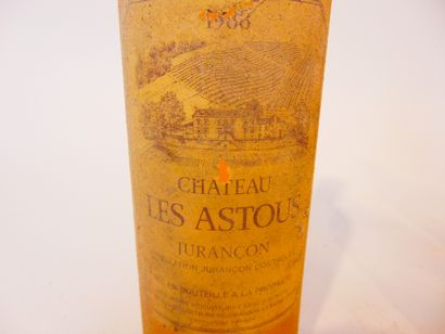 SUD-OUEST Blanc liquoreux, trois bouteilles :

- (MONBAZILLAC), Château La Rouquette...