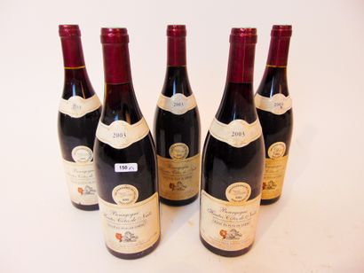 BOURGOGNE (CÔTE-DE-NUITS-VILLAGES) Red, Domaine Naudin-Ferrand 2003, three bottles...