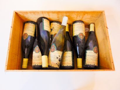 BOURGOGNE Blanc, neuf bouteilles :

- (HAUTES-CÔTES-DE-BEAUNE), Henri Naudin-Ferrand...