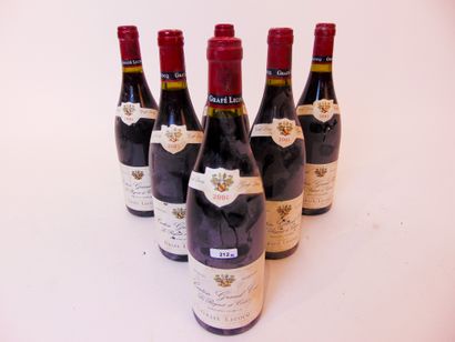 BOURGOGNE (CORTON) Red, Le Rognet and Corton, grand cru 2001, six bottles.