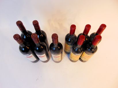 SUISSE (LEYTRON) Rouge, Syrah / Les Frères Philippoz 2004, cinq bouteilles [mi-goulot].



On...