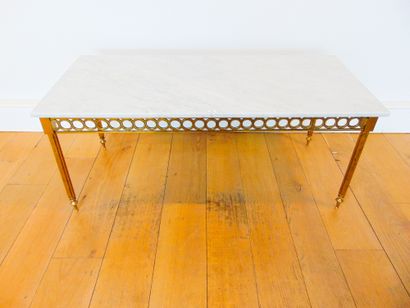 null Rectangular coffee table in the taste of the Charles house, late 20th century,...