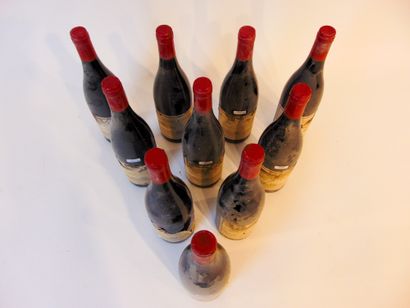VALLÉE-DU-RHÔNE (CÔTES-DU-RHÔNE) Red, Domaine d'Andézon 1997, ten bottles [label...