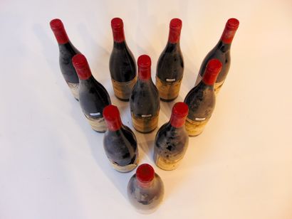 VALLÉE-DU-RHÔNE (CÔTES-DU-RHÔNE) Rouge, Domaine d'Andézon 1997, dix bouteilles [altérations...