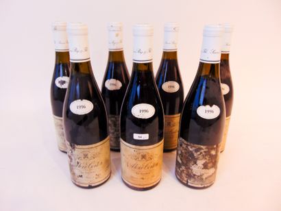 BOURGOGNE (ALOXE-CORTON) Red, Domaine Simon Bize & Fils 1996, seven bottles [slight...