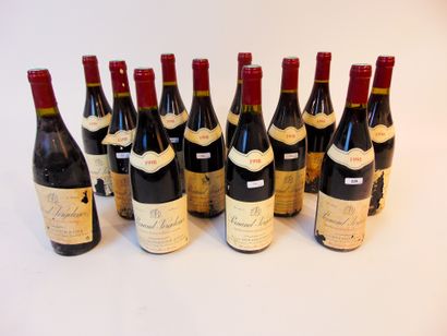 BOURGOGNE (PERNAND-VERGELESSES) Rouge, Domaine Dupasquier & Fils 1998, douze bouteilles...