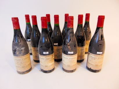 VALLÉE-DU-RHÔNE (CÔTES-DU-RHÔNE) Red, Domaine d'Andézon 1997, eleven bottles [label...