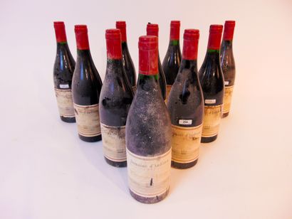 VALLÉE-DU-RHÔNE (CÔTES-DU-RHÔNE) Rouge, Domaine d'Andézon 1997, dix bouteilles [altérations...