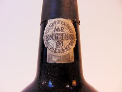PORTUGAL (PORTO) Rouge, Burmester - Vintage 1991, deux bouteilles [étiquettes ab...